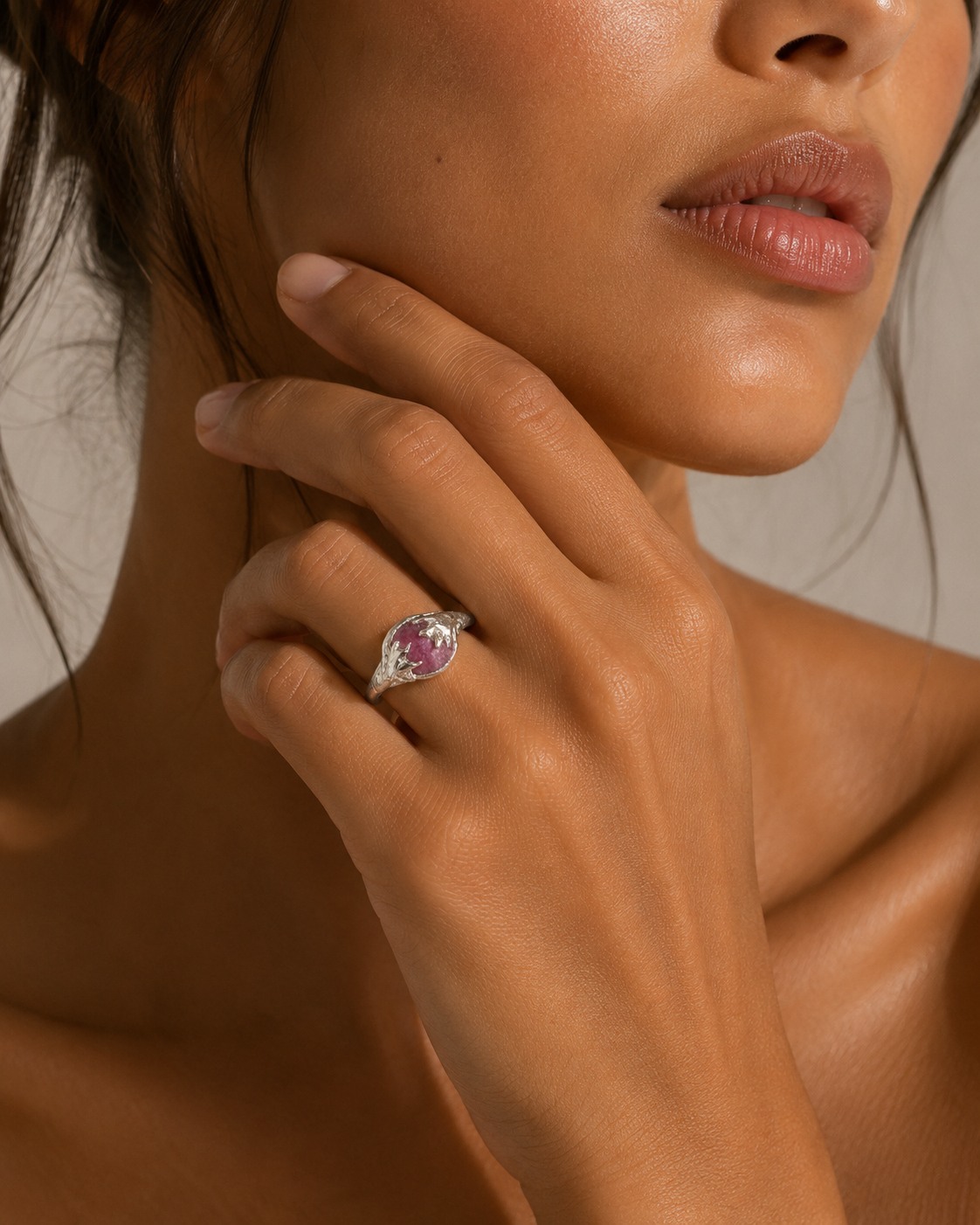 Ruby Relic Ring — view 2